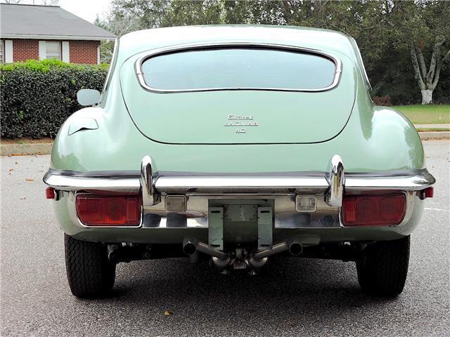 1971 jaguar e-type xke coupe 59,390 miles green coupe 4.2l manual