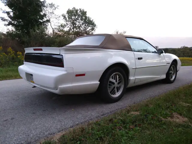 1991 pontiac firebird convertible 305 5.0l tpi 5 speed driver ready no reserve