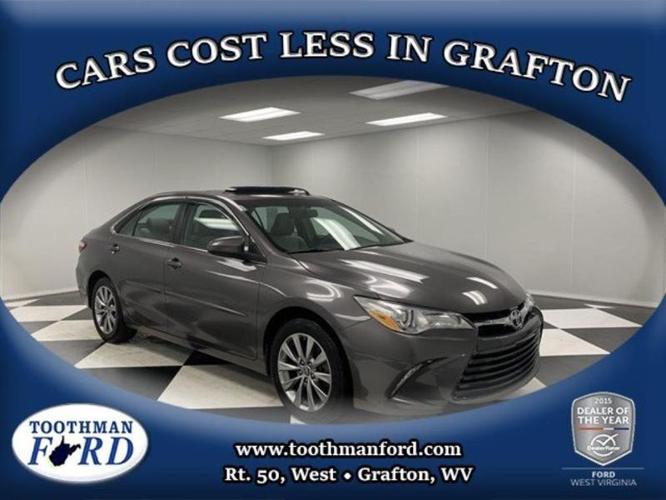 2016 toyota camry xle xle 4dr sedan for sale in grafton, west virginia