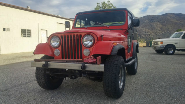 cool rugged hardtop amc v8 304 4x4!