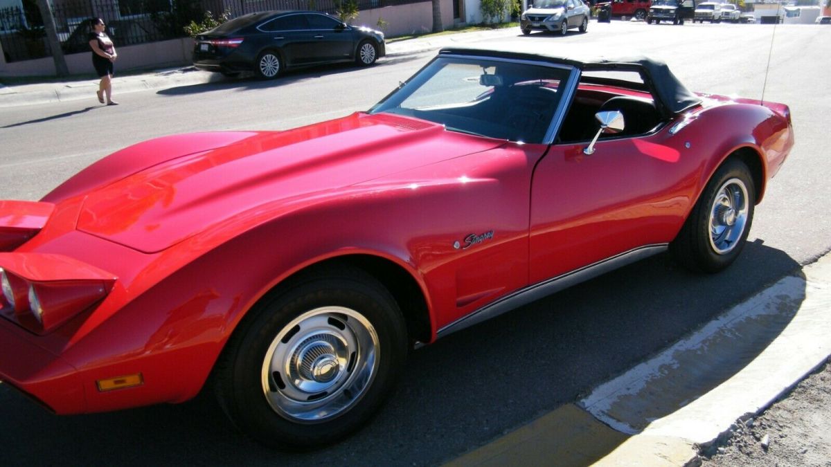 1974 corvette stingray convertible vin# and engine block numbers are matching