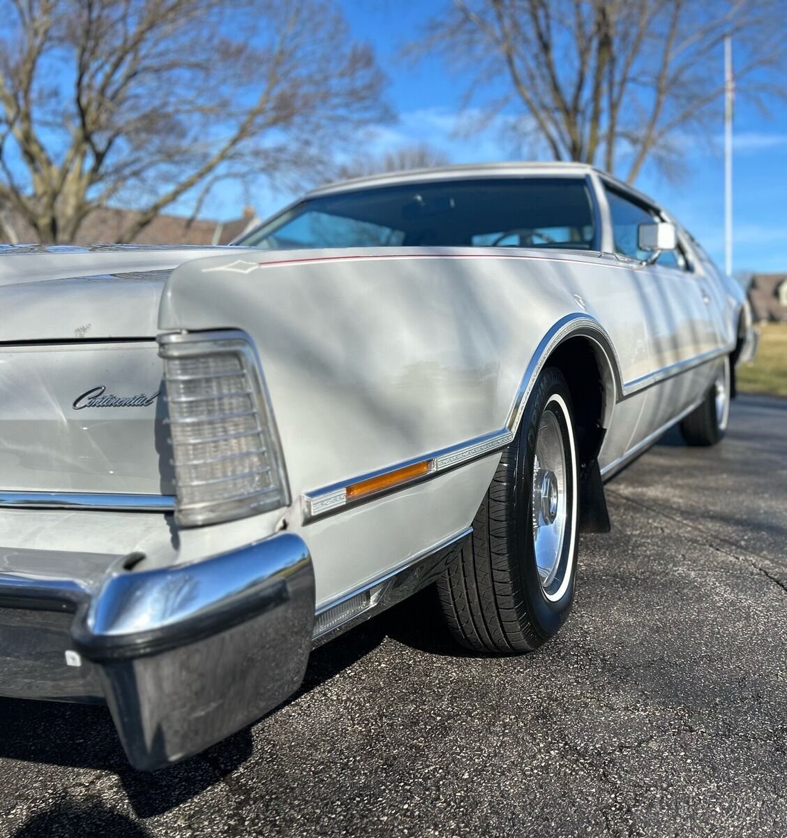 1976 lincoln mark iv coupe grey rwd automatic