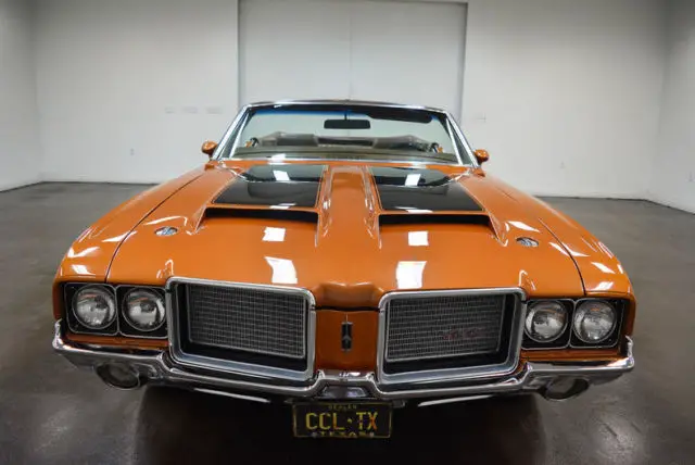 1972 oldsmobile cutlass 18341 miles bronze convertible 455 turbo 400