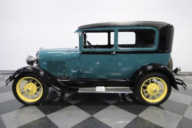 1929 ford model a 2-door sedan sedan 201 cid (3.3l l-head i4) 3 speed manual cla