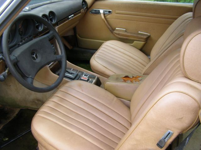 1980 mercedes 450 sl not running project car