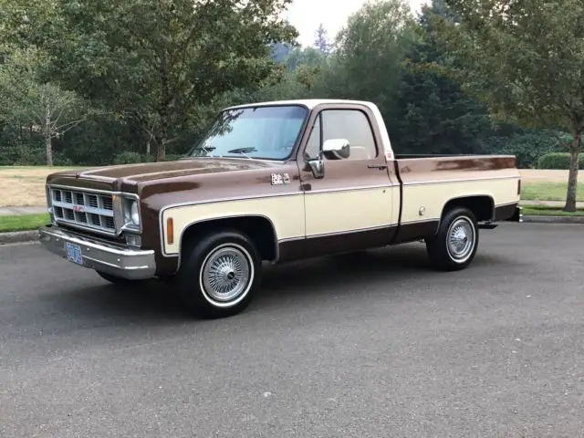 1978 gmc high sierra 1500 2wd short bed a/c buckets seats 38k orig miles 1-owner
