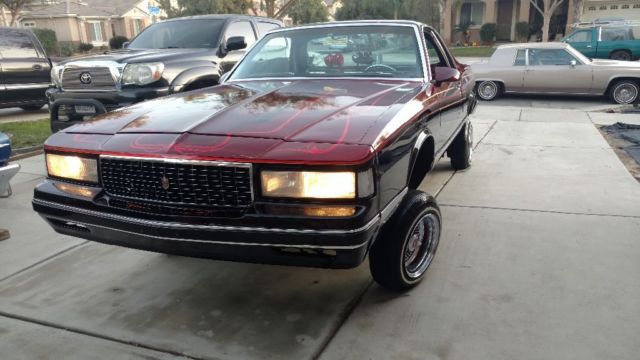 1981 chevrolet el camino custom - lowrider