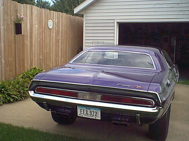 1970 dodge challenger rare v code 440 six pack plum crazy