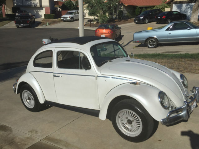 1963 vw ragtop looks and runs great