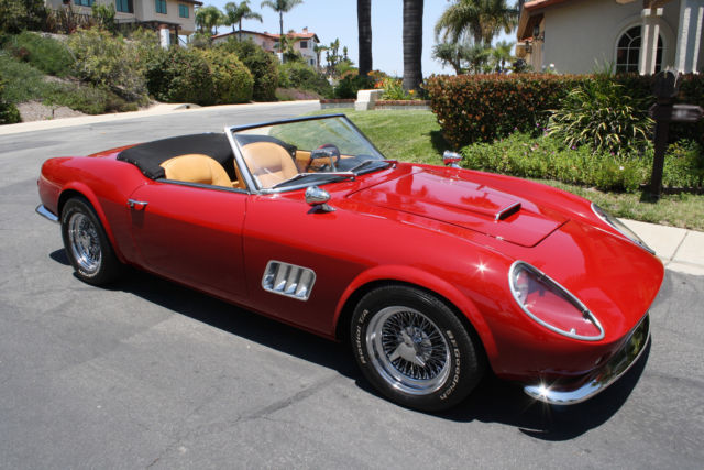 1961 ferrari 250 gt california spyder "ferris bueller's day off"