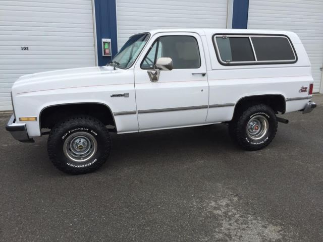 1987 gmc jimmy chevrolet k5 blazer 4x4 sierra classic no rust fuel injected 350