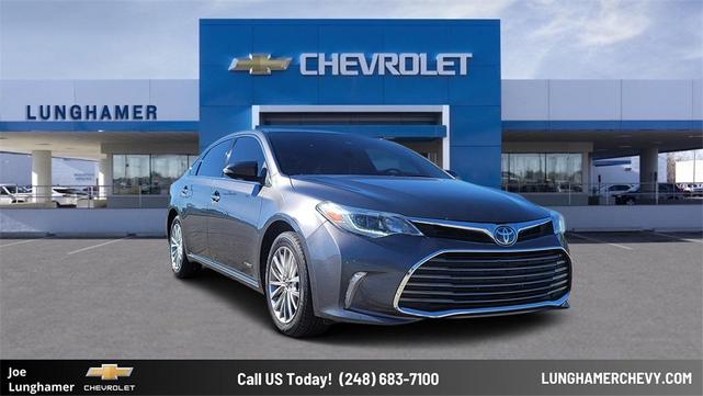 2018 toyota avalon hybrid limited