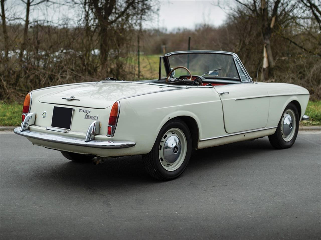 1962 fiat 1500 s cabriolet