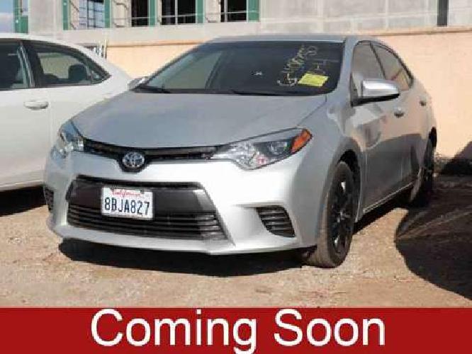 2016 toyota corolla in moreno valley, ca