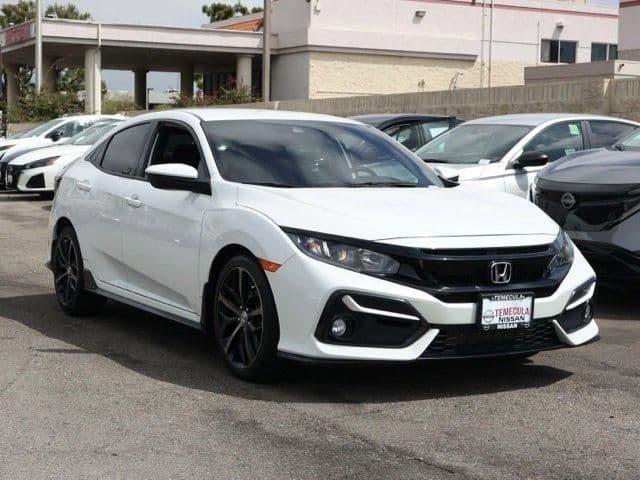 2021 honda civic hatchback sport in rancho california, california