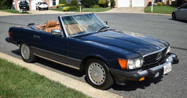 1989 mercedes-benz 560sl, 3-owner's, low mileage, auto, garaged, ex. cond