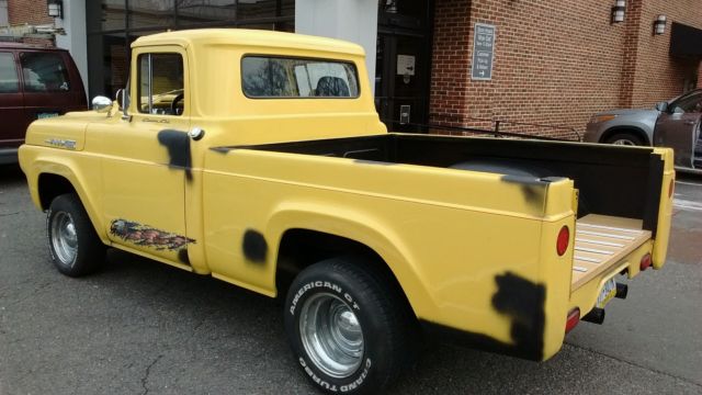 1959 ford f1 custom cab pickup f100 shortbed pro street hotrod