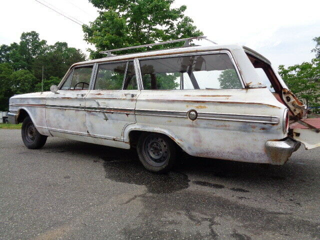 1964 ford fairlane v8 auto ranch wagan project!! clear title !!!!