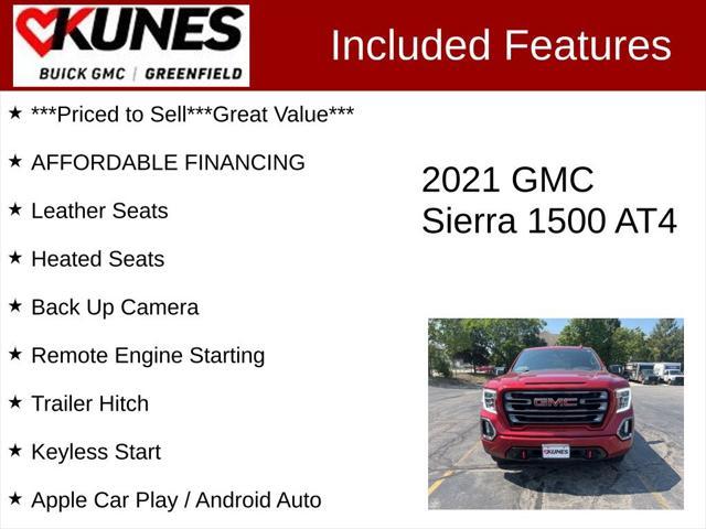 2021 gmc sierra 1500 at4