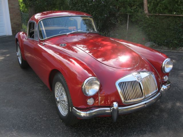 1958 mga 1500 coupe exclnt. orig. 2 owner car solid/straight lovingly cared for