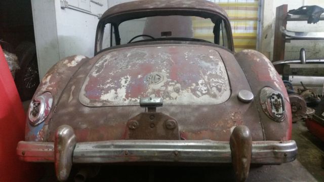 1958 mga coupe, rare "barn find" needs full restoration, sold with no reserve!!