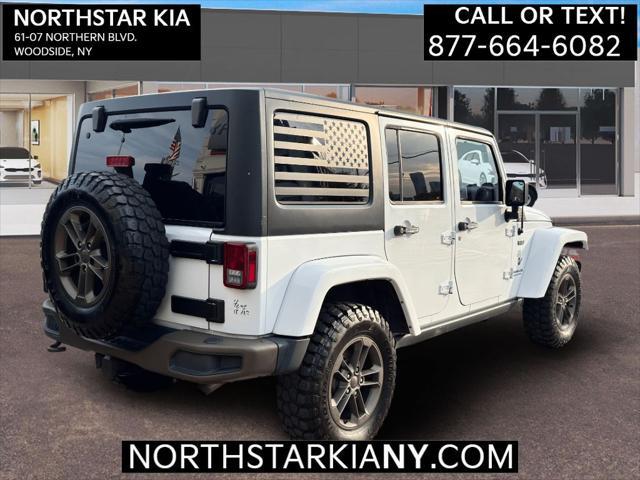 2017 jeep wrangler unlimited 75th anniversary edition 4x4