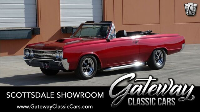viper red 1965 oldsmobile f85 convertible 455 cid v8 3 speed automatic availabl