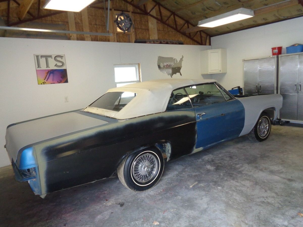 1966 impala bb 396 4 speed convertible!