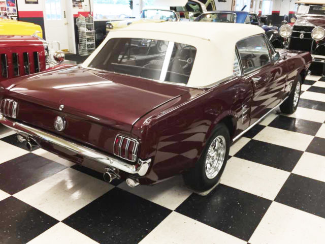 1966 ford mustang 289 4 speed convertible c code