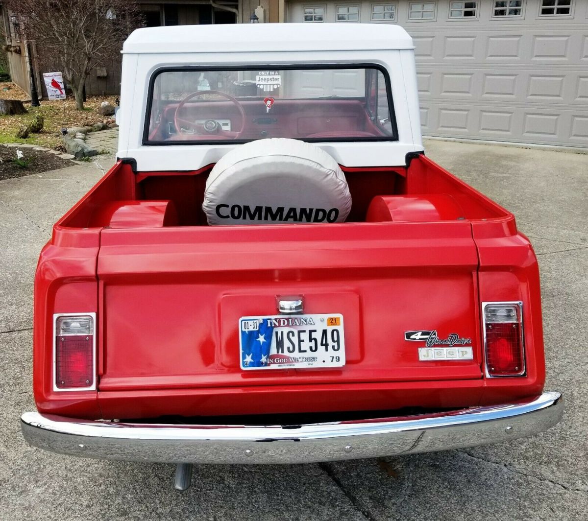 1967 kaiser jeepster commando pickup - 16,708 documented miles!