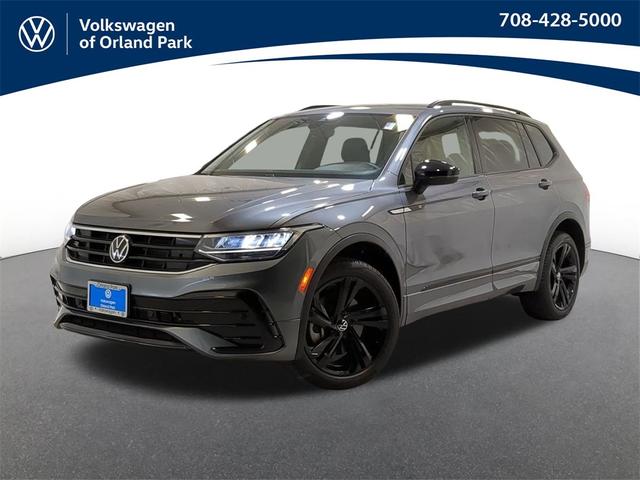 2023 volkswagen tiguan 2.0t se r-line black