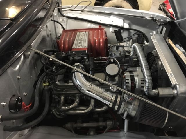 1955 ford f100 panel delivery truck, restomod, street rod, hotrod