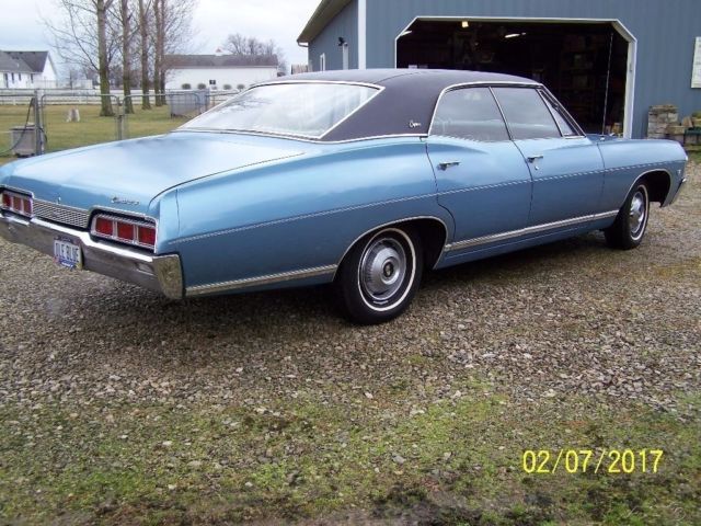 1967 chevrolet caprice used automatic rwd 4 door coupe, chevy