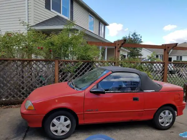 geo metro convertible lsi two seater
