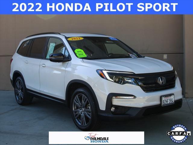 2022 honda pilot 2wd sport