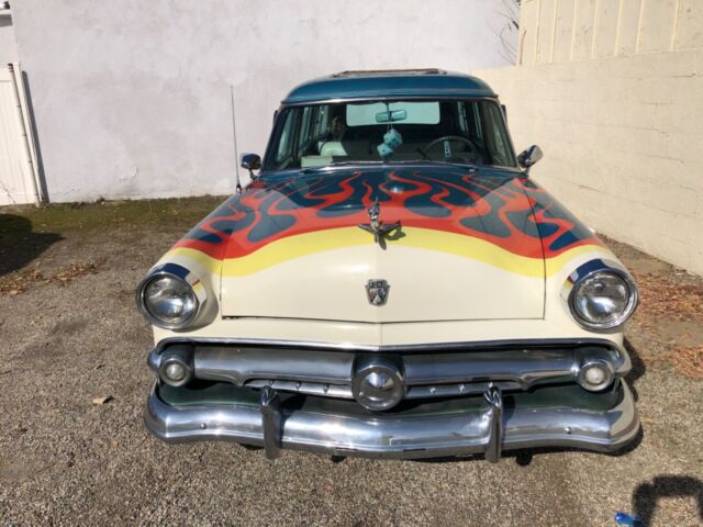 1954 ford country squire woody station wagon