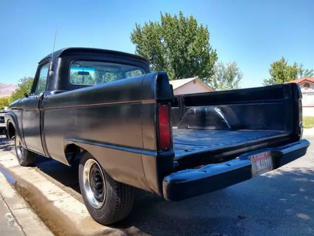 1964 ford f100 short bed half ton fleetside pickup hot rod rat rod street rod 6