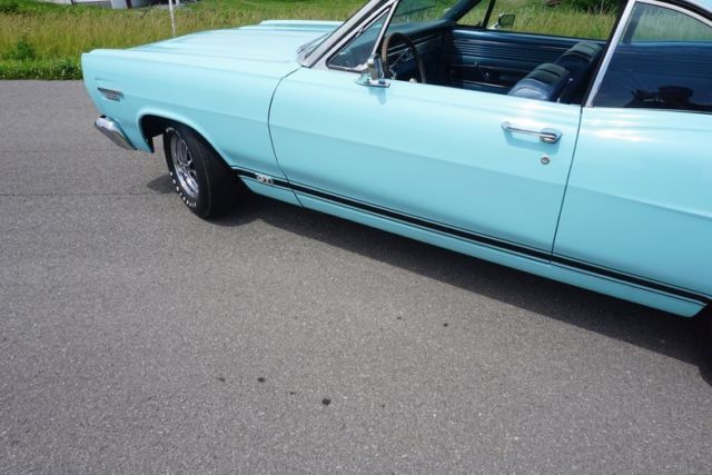 1967 mercury cyclone gt 390 4-speed fully restored rare turquoise
