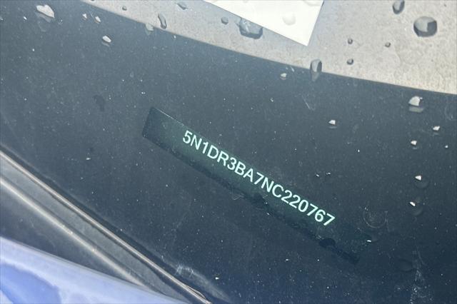 2022 nissan pathfinder sv 2wd