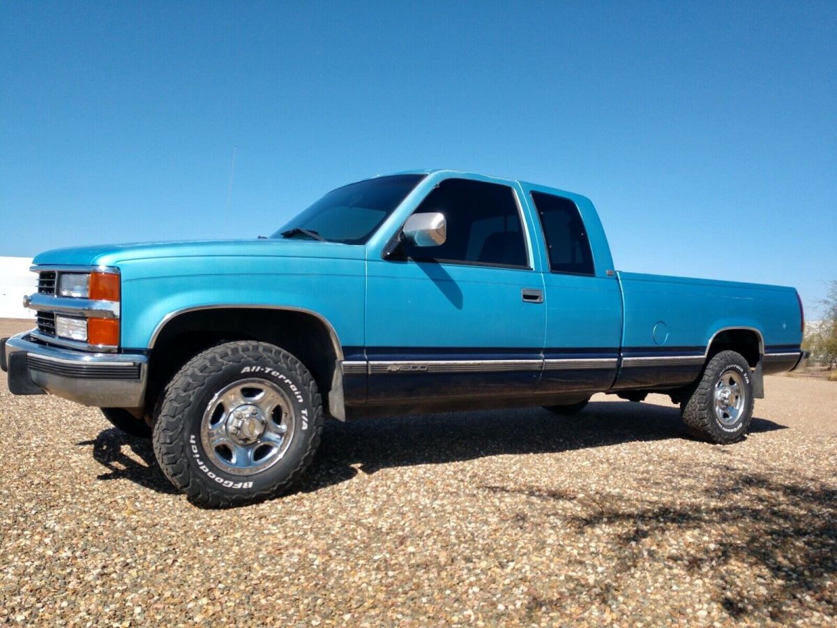 classic 1994 chevrolet k1500 pickup blue 4wd automatic k1500