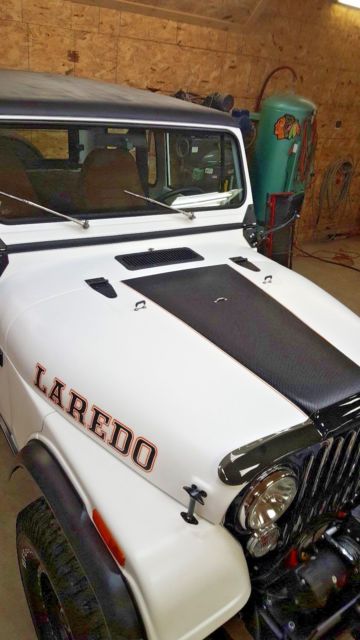 hot! 1980 cj-7 laredo/zero miles/extensive frame off restoration/florida jeep