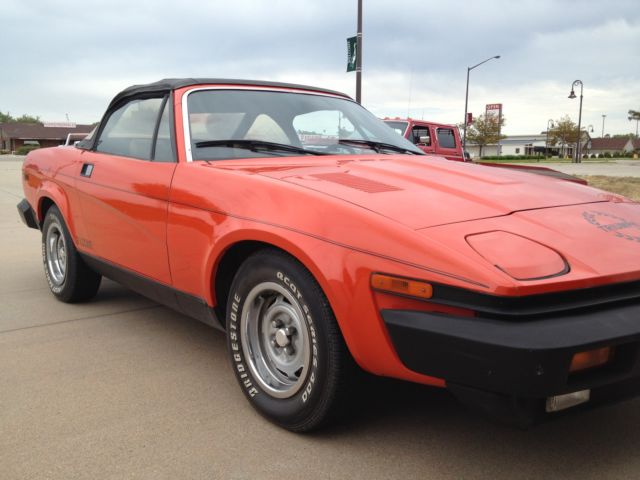 1980 triumph tr7 convertible excellent condition!