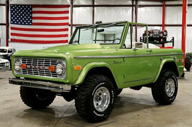 1974 ford bronco 56308 miles atomic green metallic suv 302ci v8 automatic