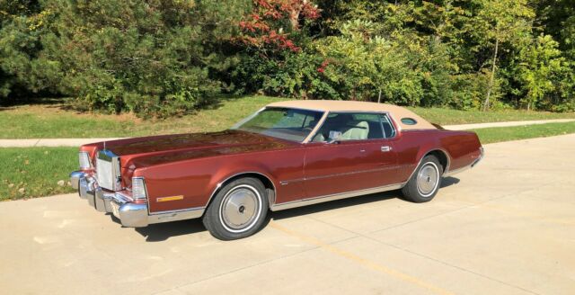 lincoln continental mark iv 1973 copper metallic 49k miles cold ac