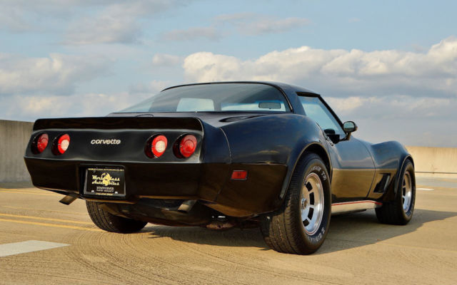 no reserve we finance 1980 corvette 2 owners same family in good shape