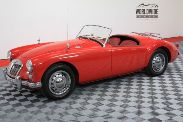1958 red roadster body-off restored numbers matching!