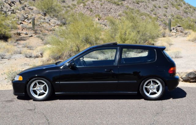 1993 honda civic si 3-door hatchback - custom built vtec motor - type r specs