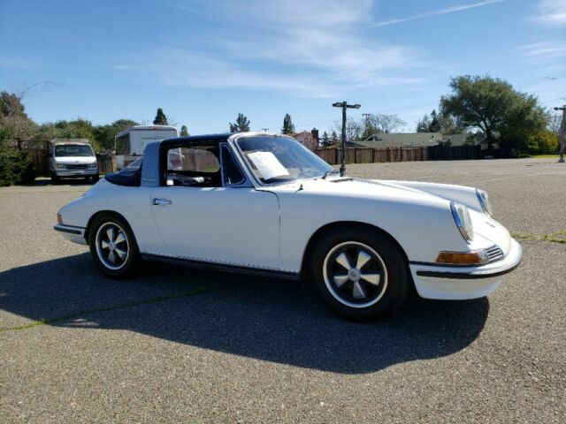 1968 porsche 911t targa with soft rear window