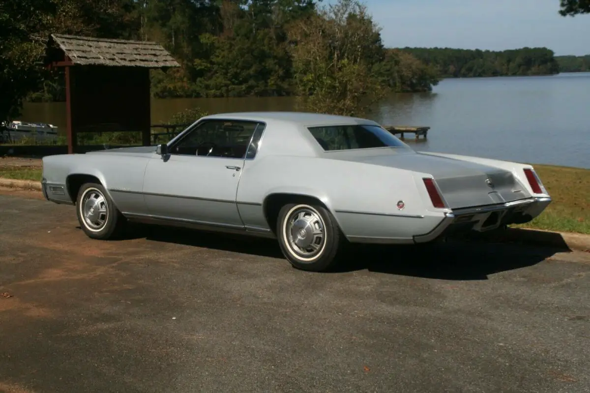 1968 cadillac eldorado - one owner - georgia car - original window sticker