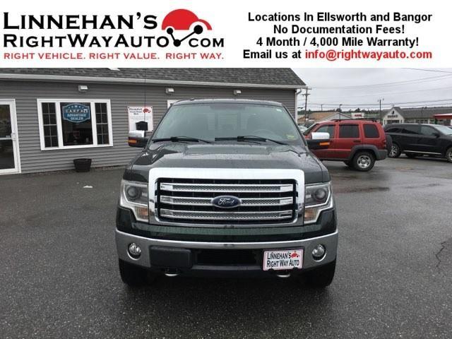 2013 ford f-150 lariat 4x4 lariat 4dr supercrew styleside 6.5 ft. sb for sale in ellsworth, maine